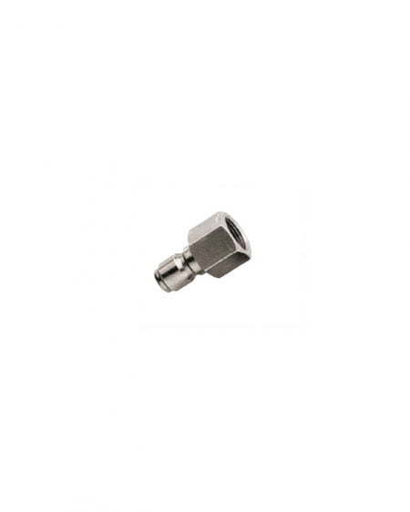 Fig 201P - 1/4" Stainless Steel Quick Release Plug Female