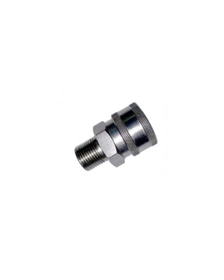 Fig 203B - 3/8" Stainless Steel Quick Release Coupling Male